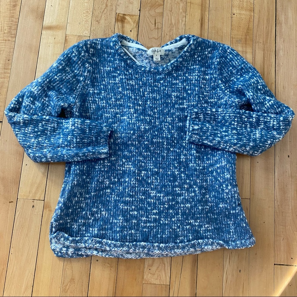Pastel Fuzzy Colored Sweater
